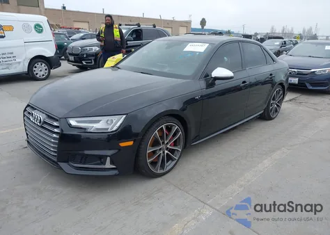 2018 Audi S4 3.0T Premium Plus from USA, damaged, VIN WAUC4AF47JA003522